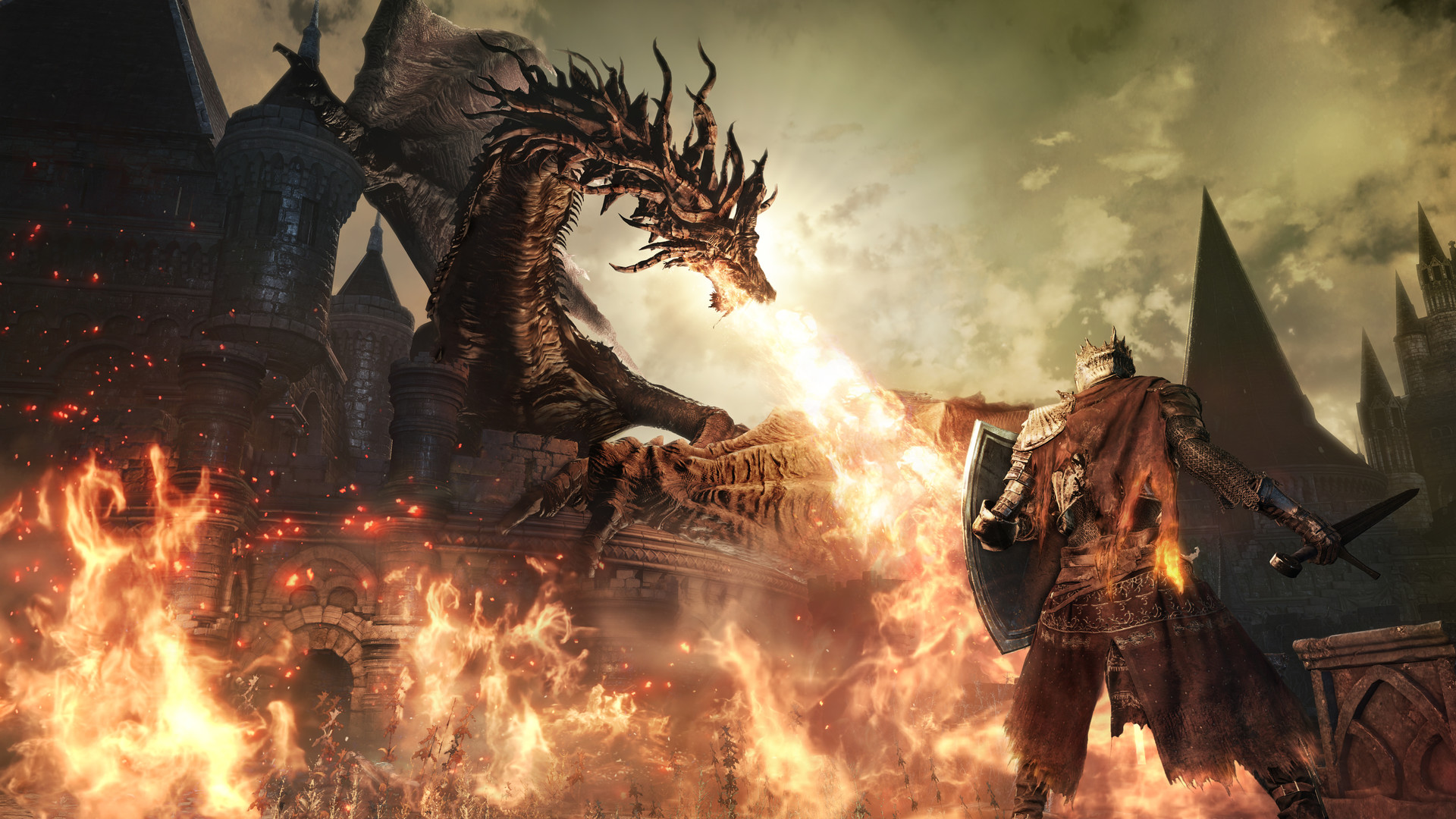 黑暗之魂3 Dark Souls III v1.15.2 集成升级档+艾雷德尔之烬+环印城DLC+赠原声带+艺术设定集+存档（官中）