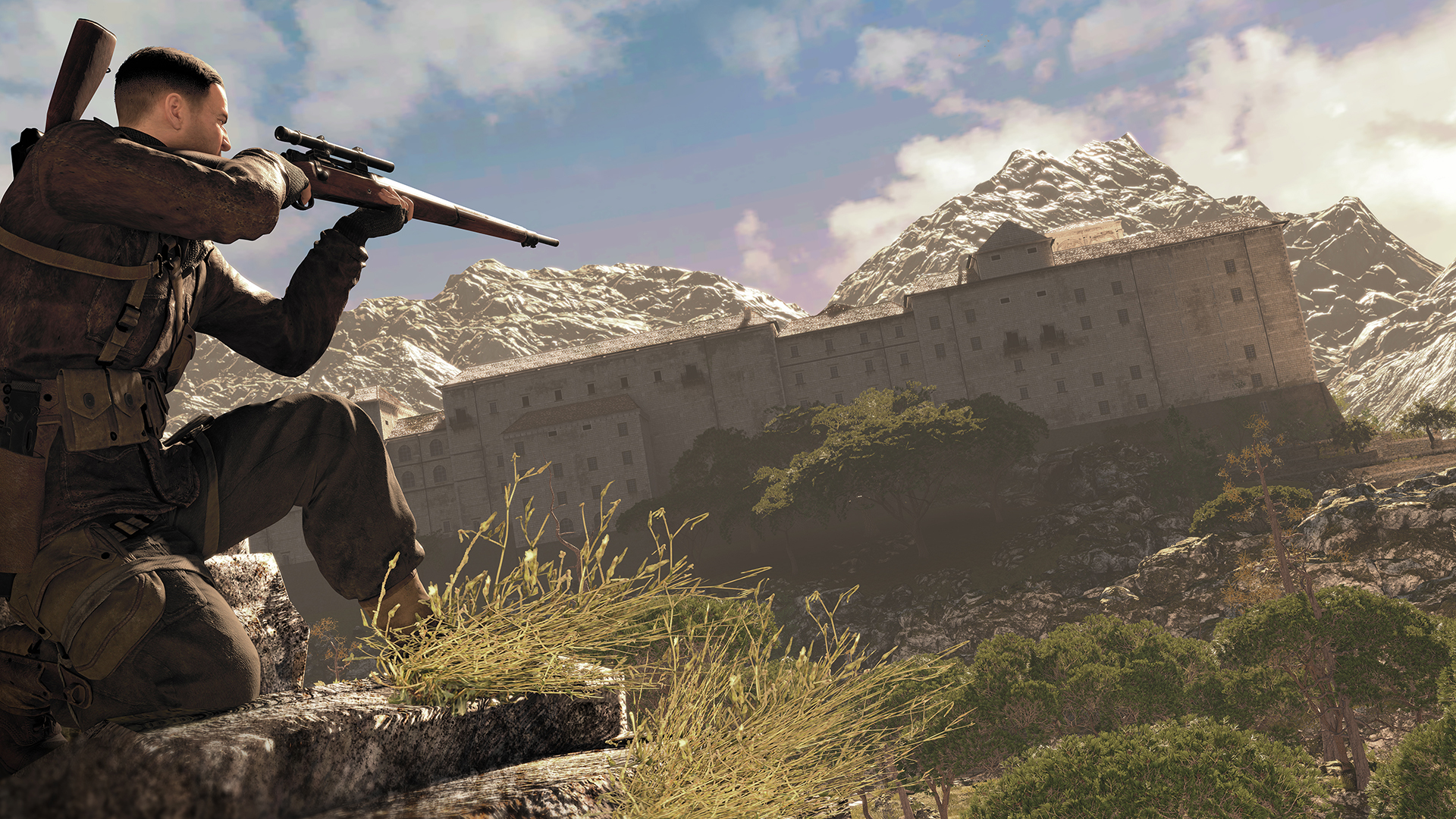 狙击精英4 Sniper Elite 4 v1.5.0 赠原声带+修改器+全武器解锁进度存档（官中）